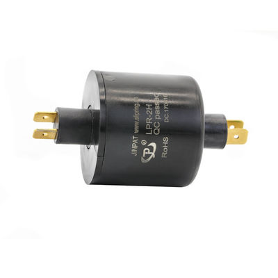 calidad  LPR Pin Slip Rings 2 Pin Slip Ring Rounds 25A Loading Capacity Strong Current Long Life fábrica